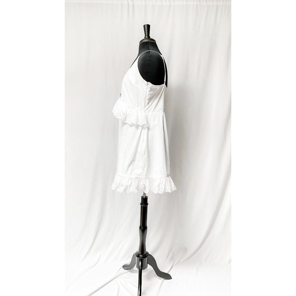 Revolve Lovers + Friends Kate White Eyelet Dress - Picture 4 of 8